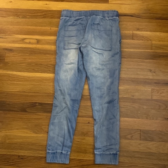 Bella Dahl Women’s Blue Distressed Joggers Size XS - Picture 8 of 9